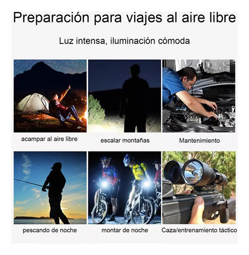 Lanterna De Rifle De Alto Lúmen Com Suporte Picatini C8
