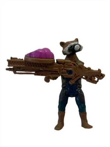 Muñeco Rocket Mapache Solo 17cm Guardianes De La Galaxia