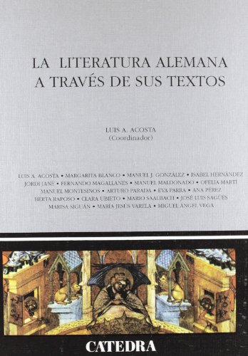 Libro La Literatura Alemana A Través De Sus Textos De Acosta