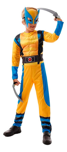 Disfraz Wolverine Niño Regalo Cumpleaños Halloween