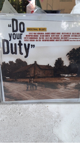 Cd Importado  Do Your Duty  Blues Original