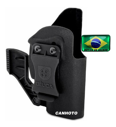 Imagem 1 de 6 de Coldre Velado Taurus G3 Toro Polimero Bélica Militar +brinde