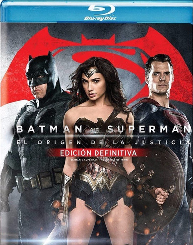 Dc Universe Paquete Superman Batman Mujer Maravilla Blu-ray