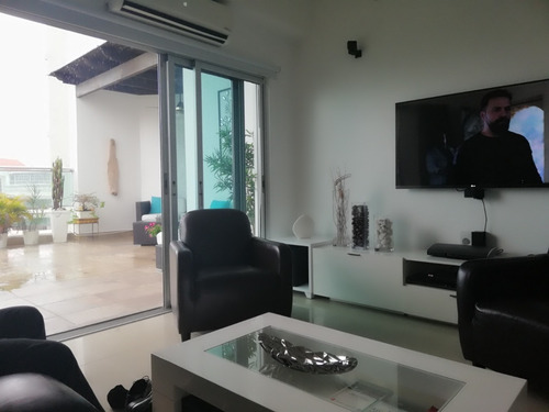 Imagen 30 de 30 de Hermoso Penthouse En Urbanizacion Real, Precio De Alquiler Amueblado Us$3,500.00