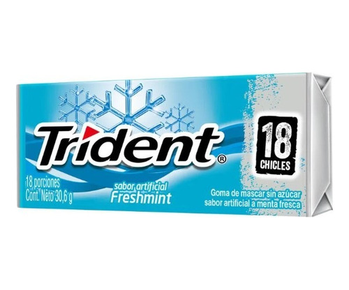 Trident X18unidades Freshmint