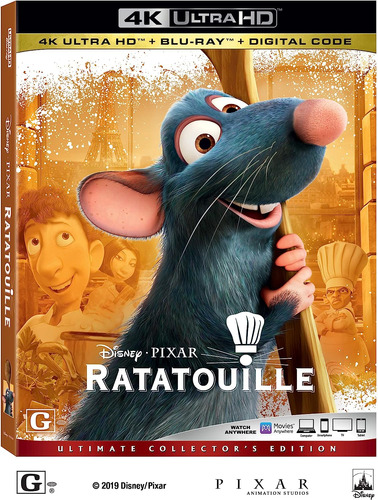 Película Ratatouille [4k Uhd]