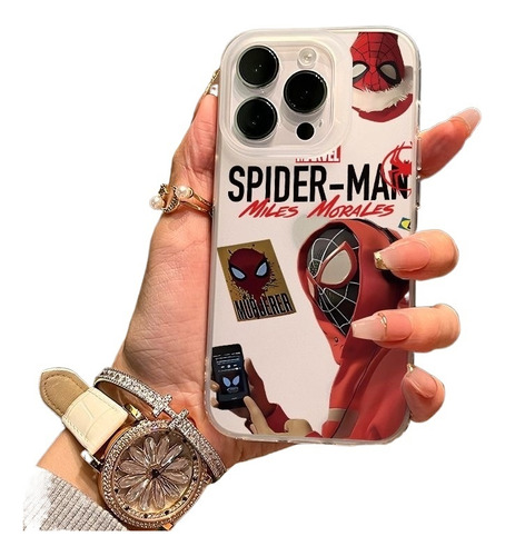 Funda Para Teléfono Marvel Spider Man Lisa, Varios Pasos, Pa