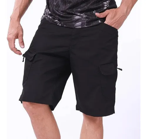 Impermeable Policía Militar Táctica Pantalones Cortos, Ix7
