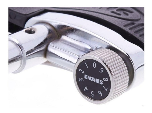 Imagen 9 de 9 de Afinador De Bateria Evans Datk Torque Key Llave De Afinar