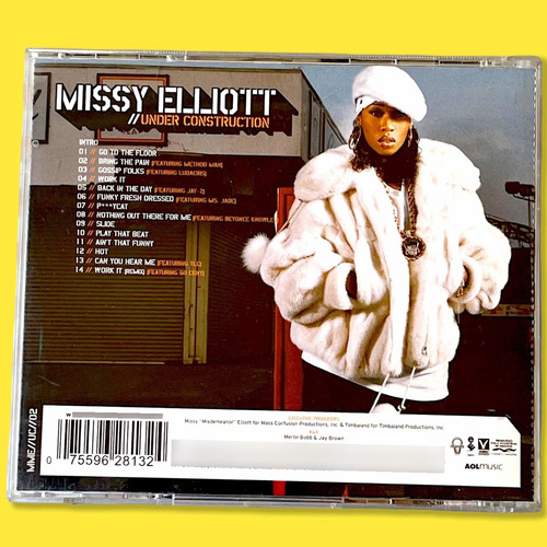 Missy Elliott - Under Construction (Usado)