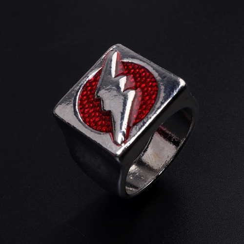 Flash Anillo Importado Liga Justicia Dc Barry Allen Tallas