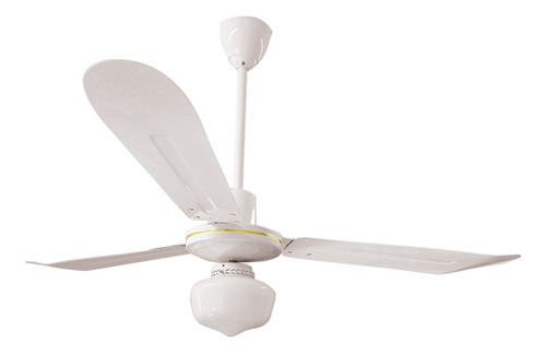 Ventilador Abanico De Techo Veker 7753 5 Vel Blanco Con Luz