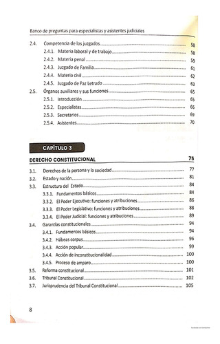 Banco De Preguntas Para Especialistas Asistentes Judiciales
