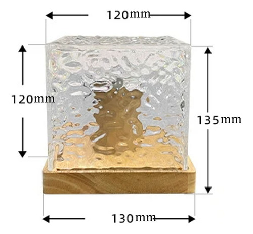 Cubo Calm Lamp, Lámpara De Agua Celestial,lámpara Cube
