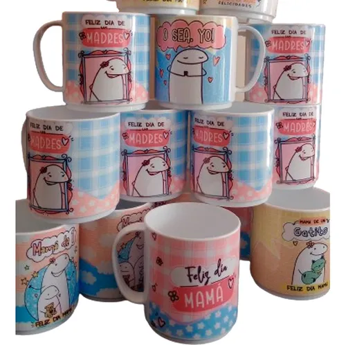 comprar Tazas De Polímero Personajes Personalizadas Sublimadas X 10