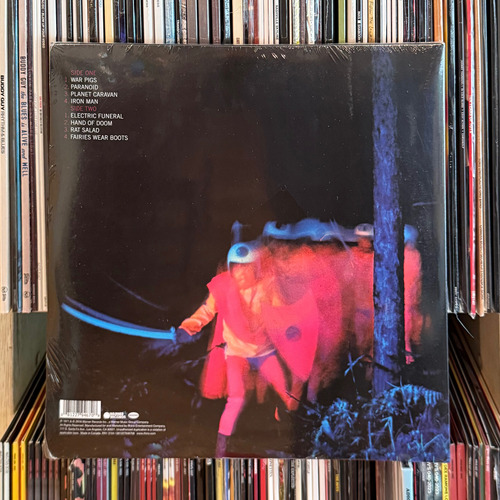 Vinilo Black Sabbath Paranoid Eu Import. Remasterizado