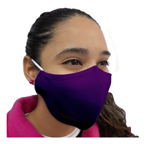Imagen 7 de 8 de Mascarilla Clinica Antifluidos Reutilizable