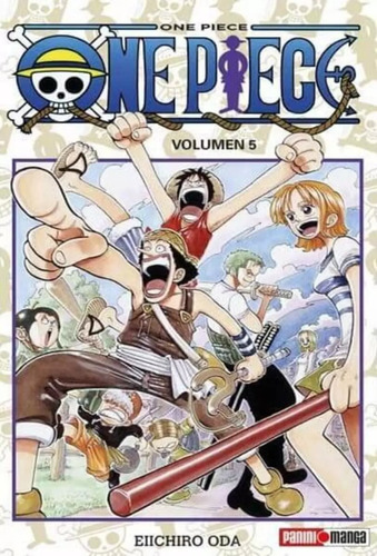 One Piece Tomo #5 - Panini Manga - Nuevo