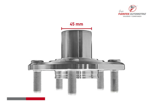 Par Mazas Rueda Delanteras Para Acura Tl De 1999 A 2003