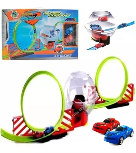 FIZ UM PARQUE DOS DINOSSAUROS COM PISTAS HOT WHEELS. OS CARRINHOS