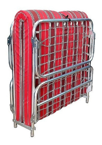 Catre Malla Colchón Hule Espuma 8cm Forro Poliéster Pegaso