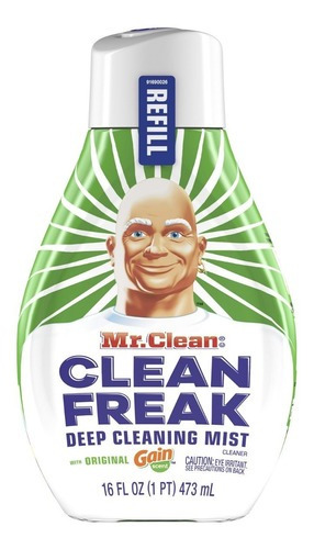 Limpiador Mr. Clean Clean Freak Aroma Gain Refill 473ml Imp