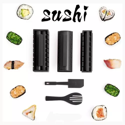 Kit para hacer sushi, 10 piezas, juego de sushi de bricolaje