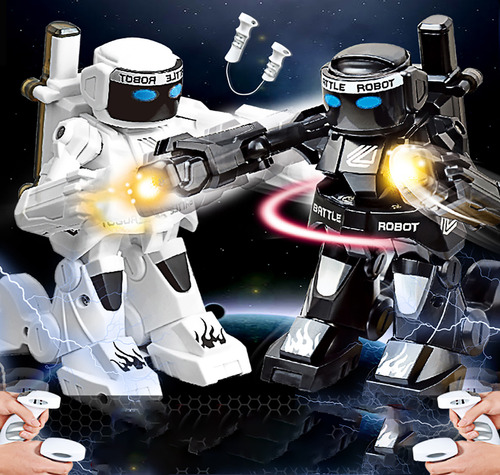 Robot De Boxeo Rc De 2,4 G, Robot De Combate Con Control Rem