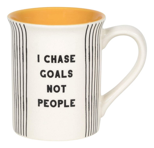 Enesco Our Name Is Mud Get It Girl Chase Goals Taza De Café,
