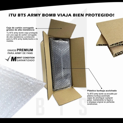 Lámpara Lightstick Original Bts Army Bomb V4 Bluetooth
