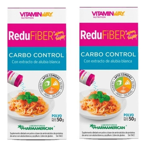 Vitamin Way Redufiber Lipo Control Polvo Control Peso X2