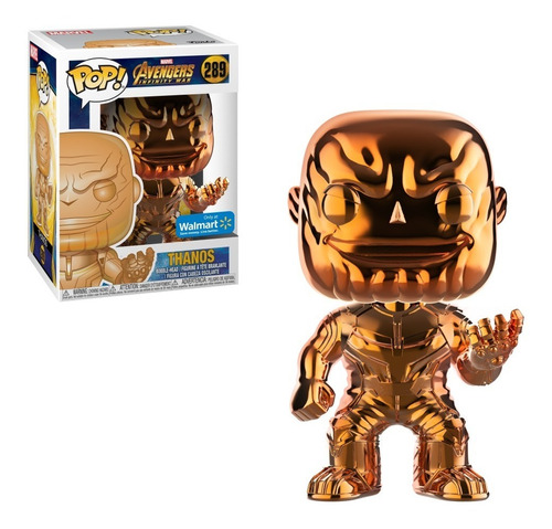 Funko Pop Marvel Avengers - Orange Thanos #289 Exclusivo