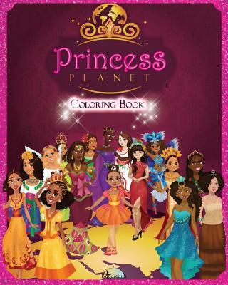 Libro Princess Planet: Coloring Book - Cook, Israel