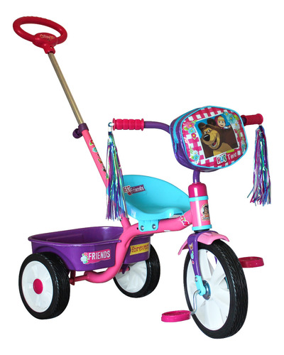 Triciclo Para Niña De 4 A 6 Años Apachemod Masha Y El Oso