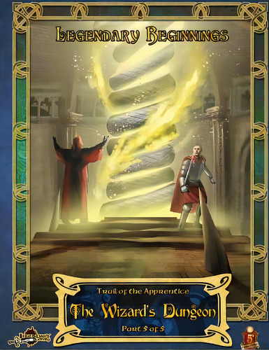 The Wizard's Dungeon (5e), De Welham, Mike. Editorial Createspace, Tapa Blanda En Inglés