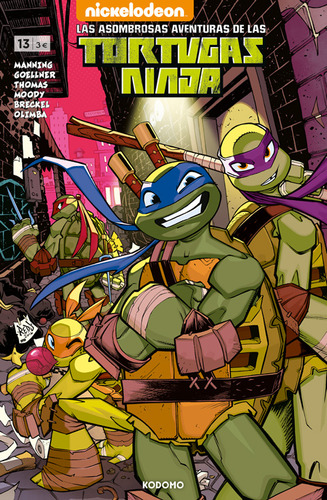 Las Asombrosas Aventuras De Las Tortugas Ninja 13 -   - *