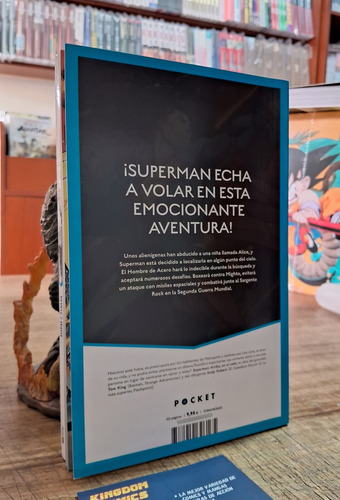 Dc Pocket. Superman: Arriba En El Cielo. Editorial Ecc.
