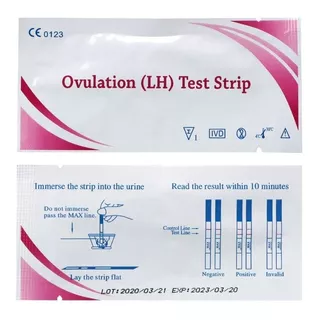 10 Prueba Ovulacion Test Mujer Lh Fertil Envio Gratuito