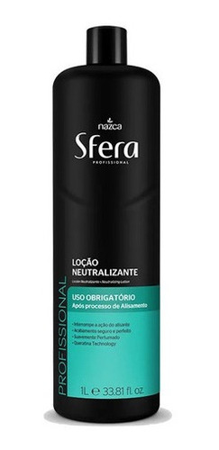 Locao Neutralizante Sfera Nazca 1000ml Profissional