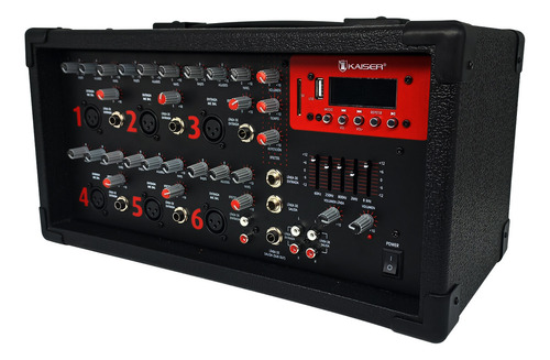 Consola Kaiser Mix-2306dusb De Mezcla 115v/230v