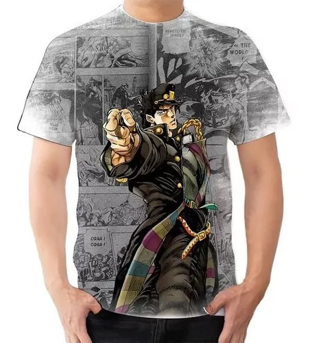 Camiseta Regata Jotaro Kujo Jojo's Bizarre Adventure 4