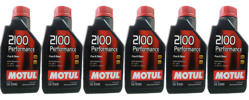 6 Oleo Motul 2100 Performance 15w40