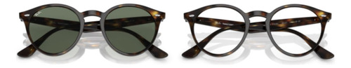 Óculos de sol e lentes escuros Ray-ban Rb2180 Hightstreet Transitions Havanna