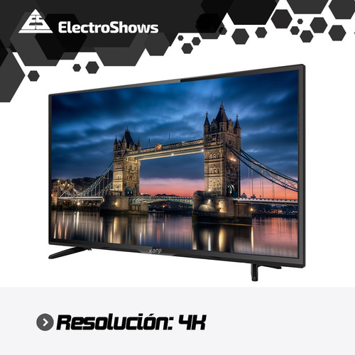 Smart Tv 4k 65 Pulgadas Kanji Wifi Hdr Netflix Youtube