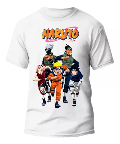 Camiseta Naruto Anime #6 Tamanho:P