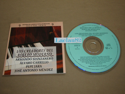 Historia De La Musica Popular Mexicana 92 Rca Cd Manzanero