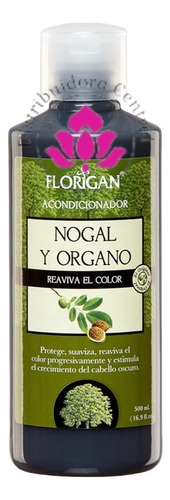 Acondicionador Protector Color Nogal Y Organo 500ml Florigan