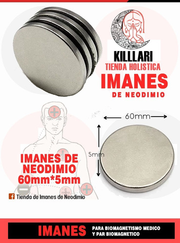 Imanes De Neodimio 60mm*5mm