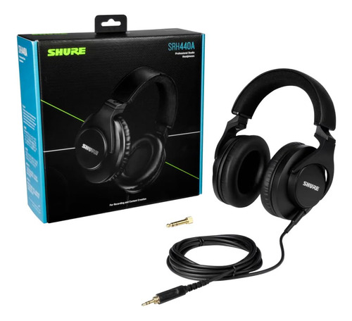 Fones De Ouvido Shure Srh440a Com Fio Para Monitoramento 202