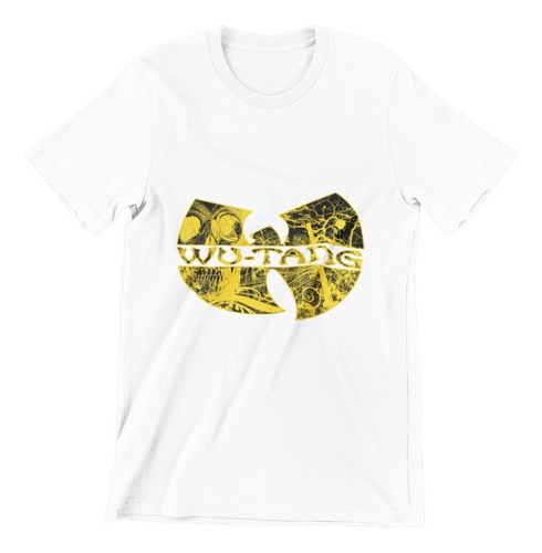 Polera Unisex Wu Tang Logo Musica Banda Algodon Estampado